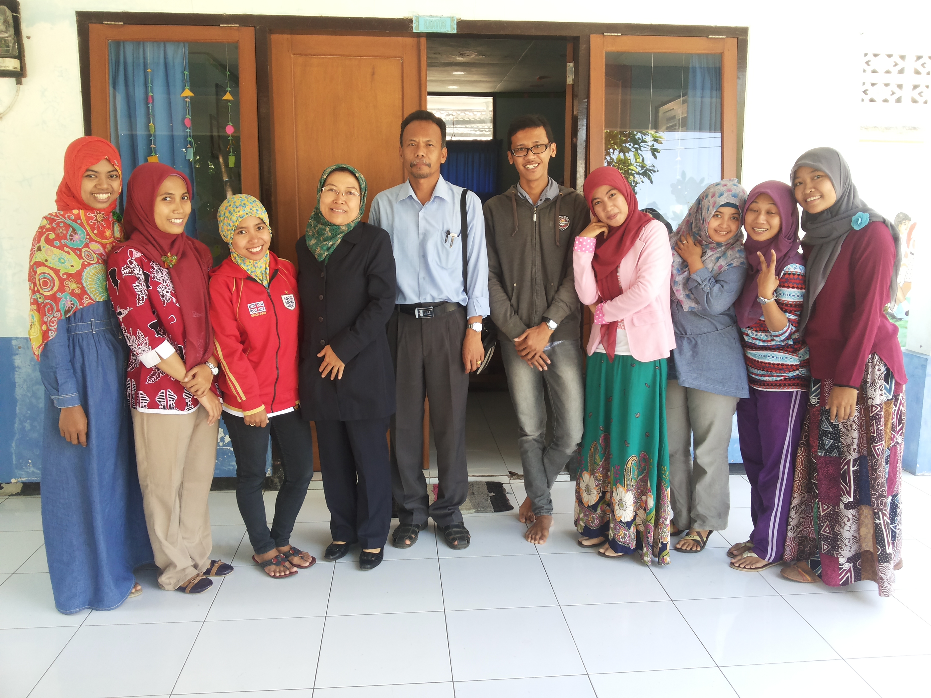 KUNJUNGAN KALAB KSDP KE PAUD LAB UM BLITAR