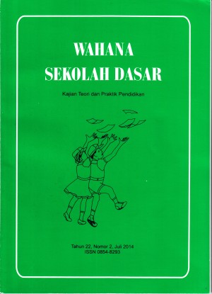 JURNAL WAHANA : KEMAMPUAN GURU KELAS MENERAPKAN PRAKTEK SENI DALAM MATA PELAJARAN SENI BUDAYA DAN KETERAMPILAN DI SEKOLAH DASAR   SE KECAMATAN KLOJEN KOTA MALANG