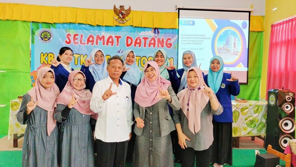 PENGANTARAN MAHASISWA ASISTENSI MENGAJAR DEPARTEMEN PAUD SEMESTER GASAL TAHUN AKADEMIK 2023/2024
