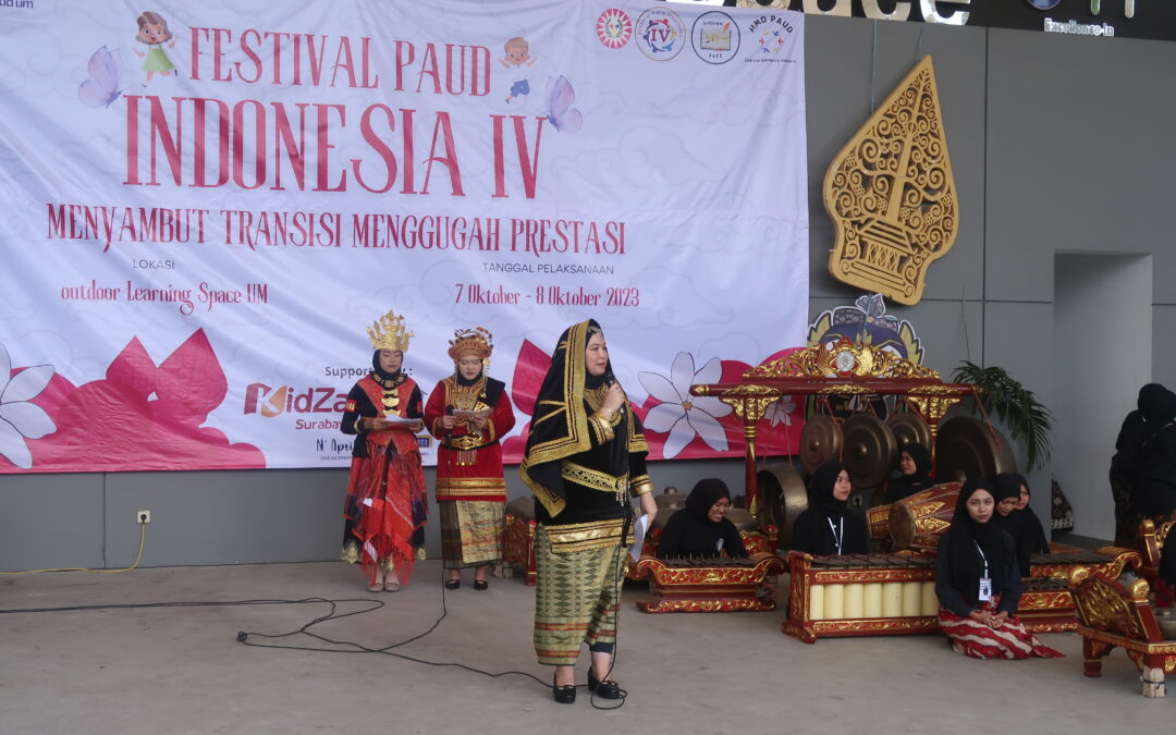 “DEPARTEMEN PAUD GELARFESTIVAL PAUD INDONESIA IV, SIAP MENYAMBUT ERA BARU PENDIDIKAN DENGAN PENUH PRESTASI.”
