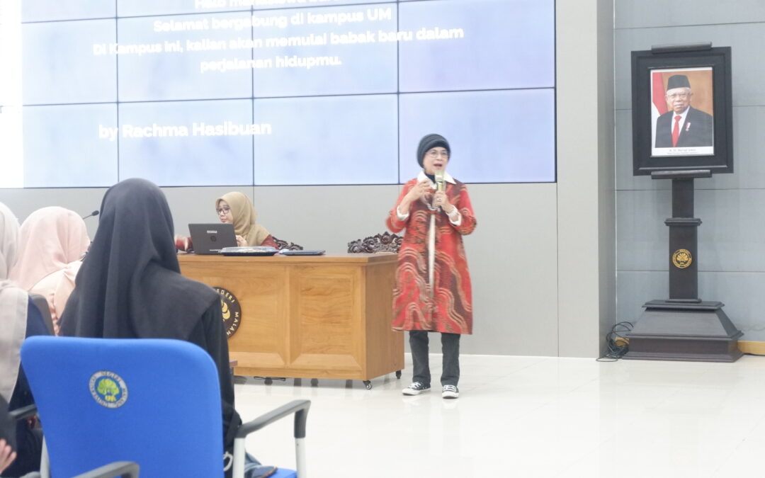 KULIAH TAMU GUNA TUMBUHKAN RASA BANGGA DAN SEMANGAT BERJUANG BAGI MAHASISWA DEPARTEMEN PAUD UM
