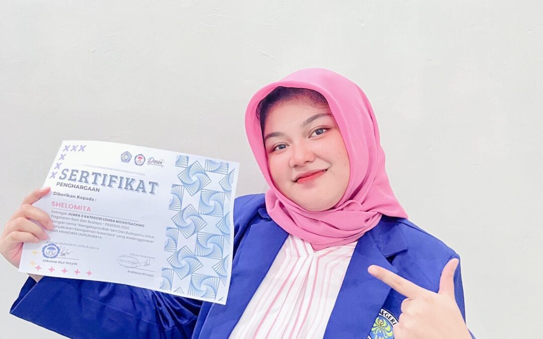 RAIH JUARA 3 MICROTEACHING DALAM PASEBUD 2024, MAHASISWA PAUD UM BUKTIKAN KUALITASNYA UNTUK BERSAING DI TINGKAT NASIONAL