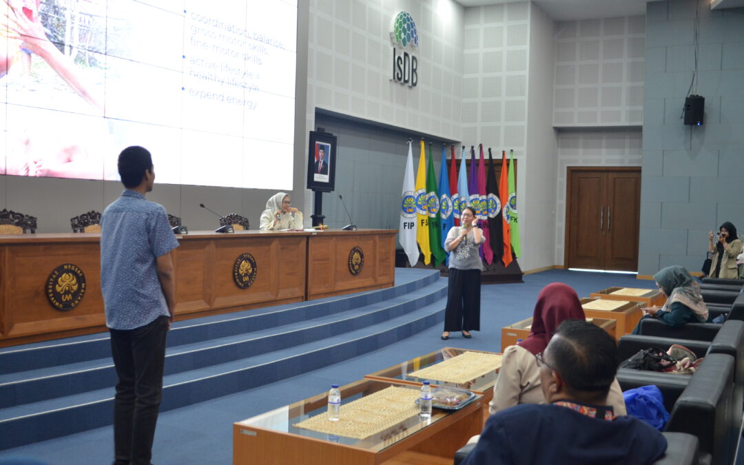 KEGIATAN KULIAH TAMU OLEH PAKAR PAUD MIRIAM COLLAGE FILIPINA SEBAGAI STRATEGI PENCAPAIAN SDGs-4 DI DEPARTEMEN PAUD UNIVERSITAS NEGERI MALANG