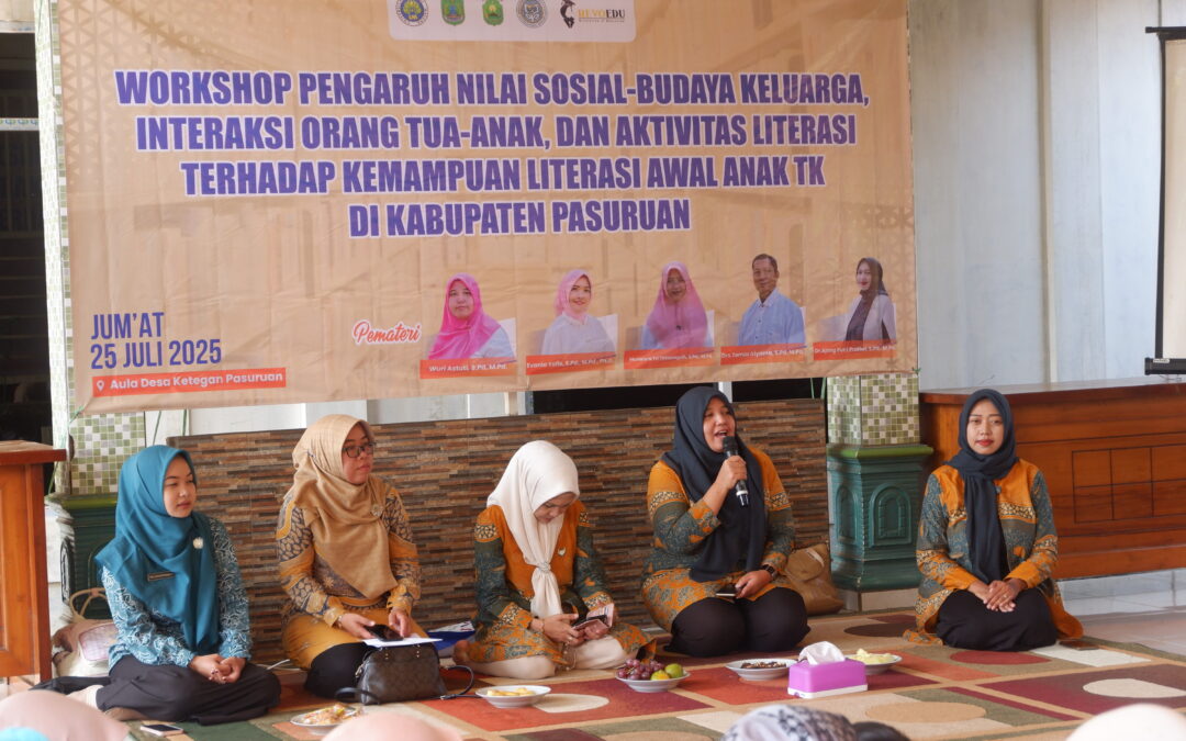 PENELITIAN DAN PENGABDIAN DEPARTEMEN PAUD FIP UM: PENINGKATAN KUALITAS PENDIDIKAN ANAK USIA DINI