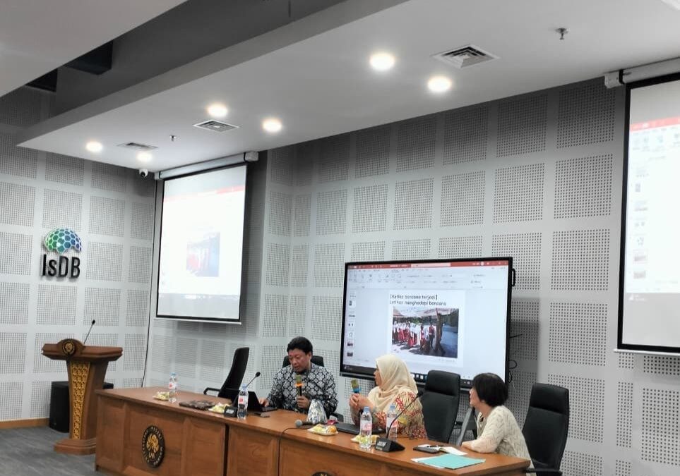 DOSEN DARI KITAKYUSU UNIVERSITY JEPANG BAGIKAN ILMU TENTANG PENTINGNYA EDUKASI MITIGASI BENCANA DAN PENANGGULANGAN BENCANA SEJAK USIA DINI